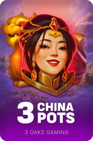 3 China Pots